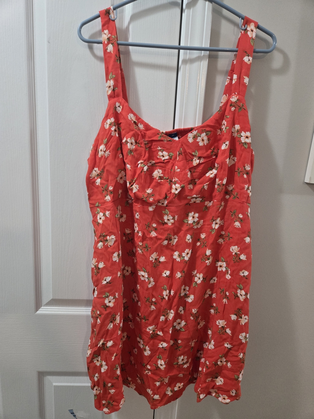 Old Navy Orange Floral Sundress